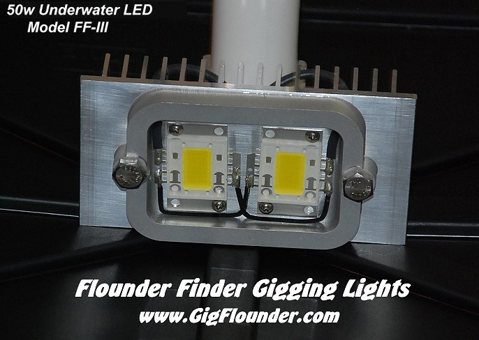 thumbnail image 2 of Sea Striker #40L LED Flounder Gig Light – 12 Volt 40-Light Multi-Light Rig 2 of 6